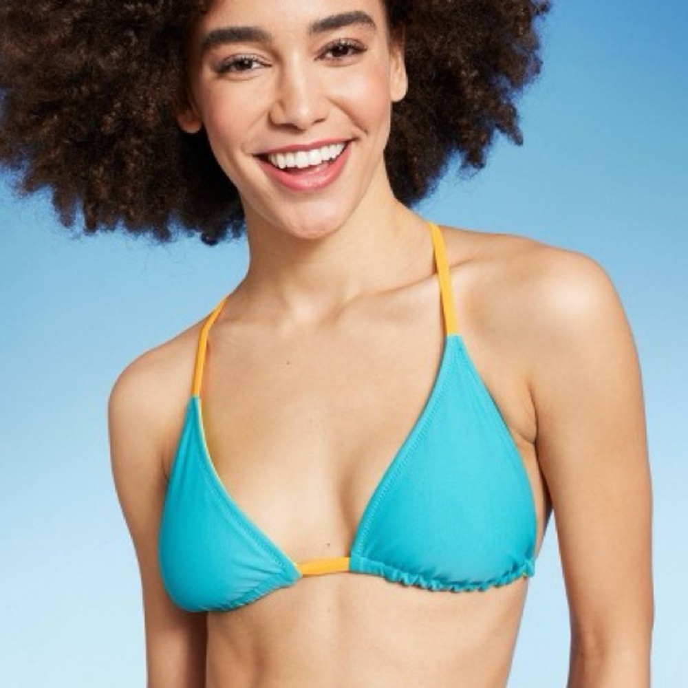 Wild Fable Reversible Triangle Bikini Top
